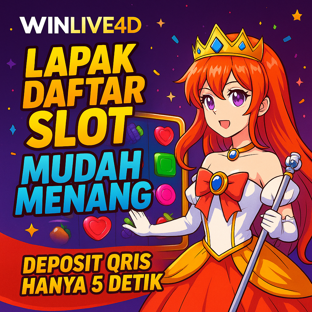 WINLIVE4D $ Lapak Daftar Slot Mudah Menang Deposit QRIS Hanya 5 Detik